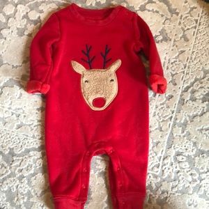 Baby Gap reindeer fleece